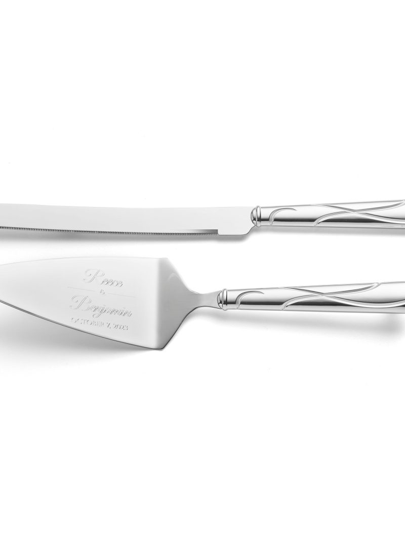 Personalized Adorn 2-Piece Cake Knife & Server Set